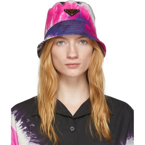 prada tie dye hat|tie dye bucket hats.